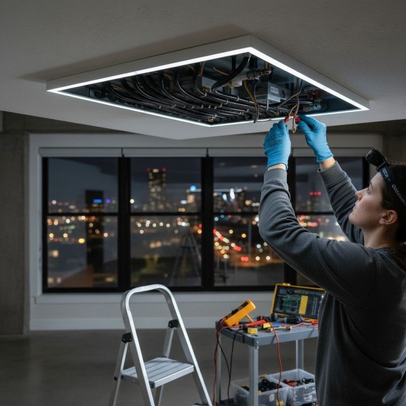 Panel Heating Installation